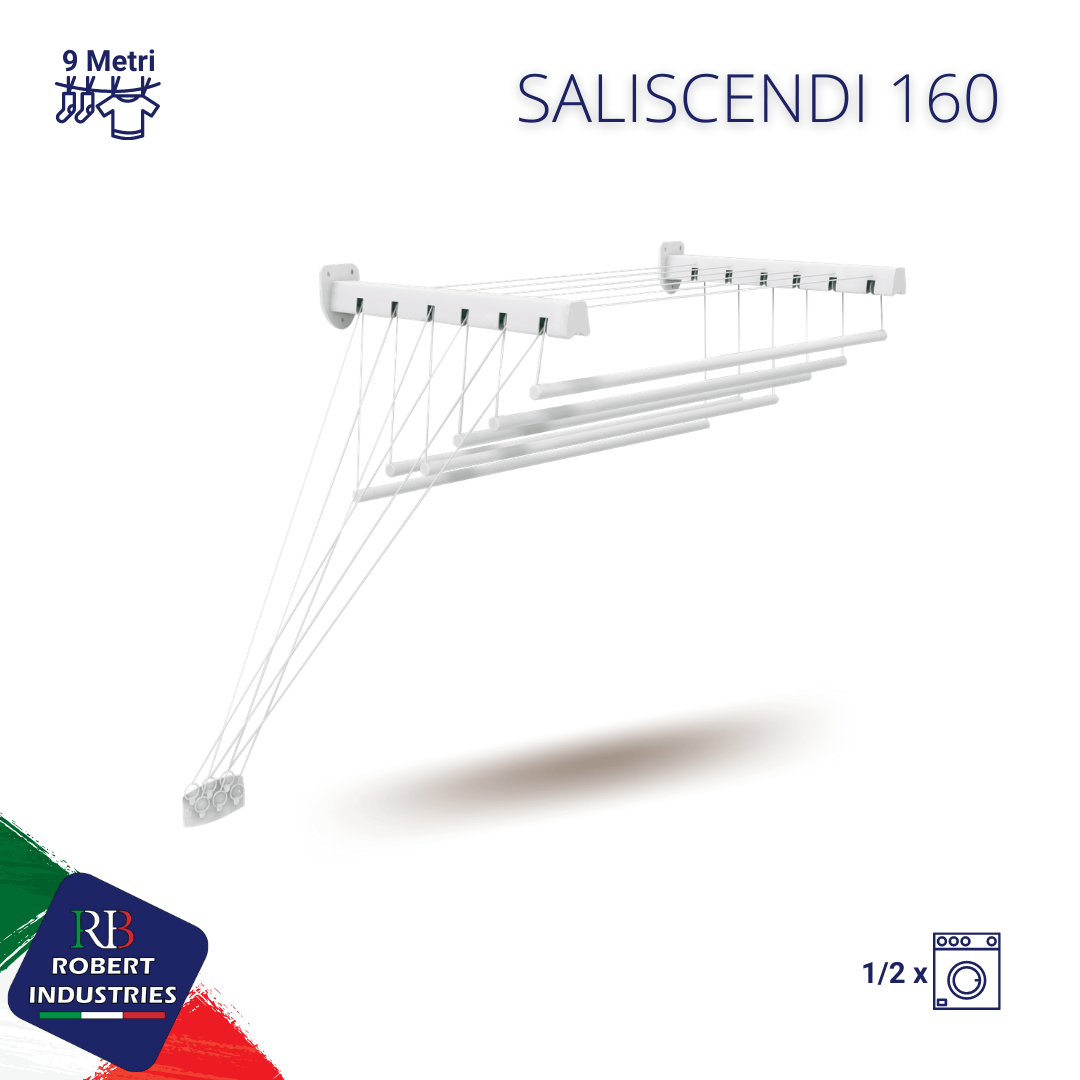 STENDIBIANCHERIA STENDINO DA PARETE E SOFFITTO GIMI LIFT 100